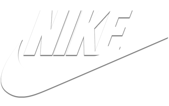 nike logo large shadow