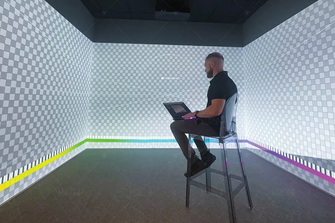 360 projection room mapping tech