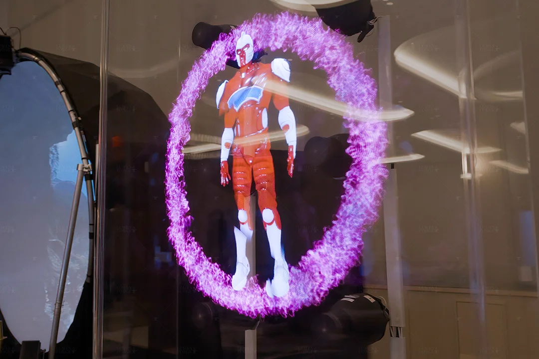 bitmain trade show technology custom holofans