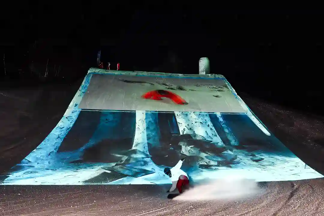 sam adams snowboarding event