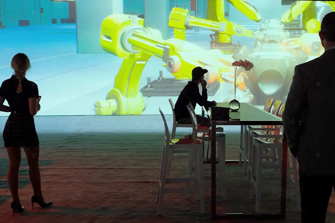 toyota tradeshow convention projection mapping