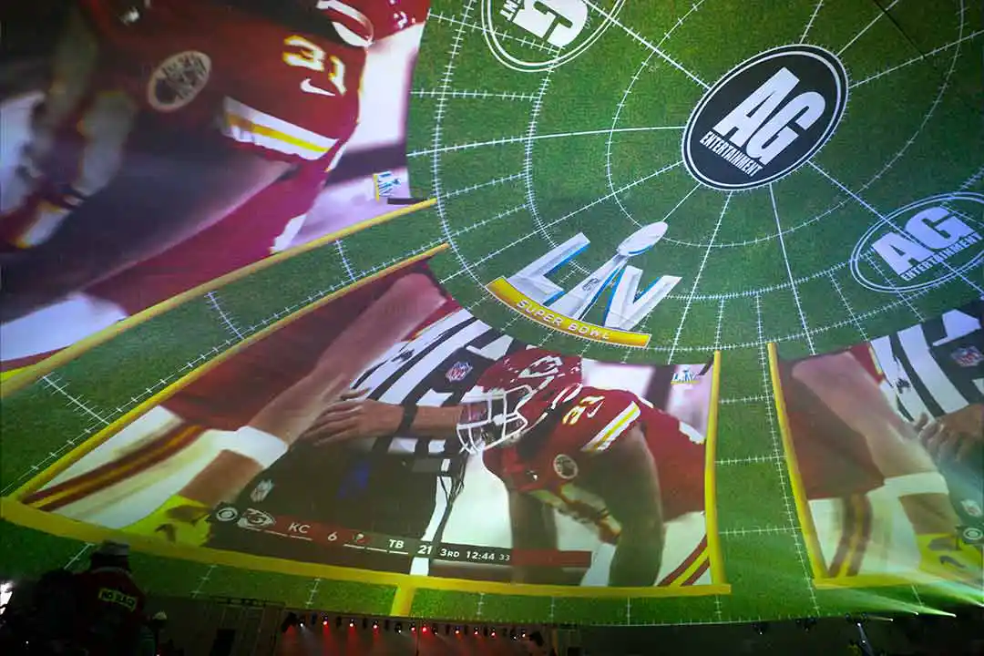 virtual reality domes atlanta superbowl
