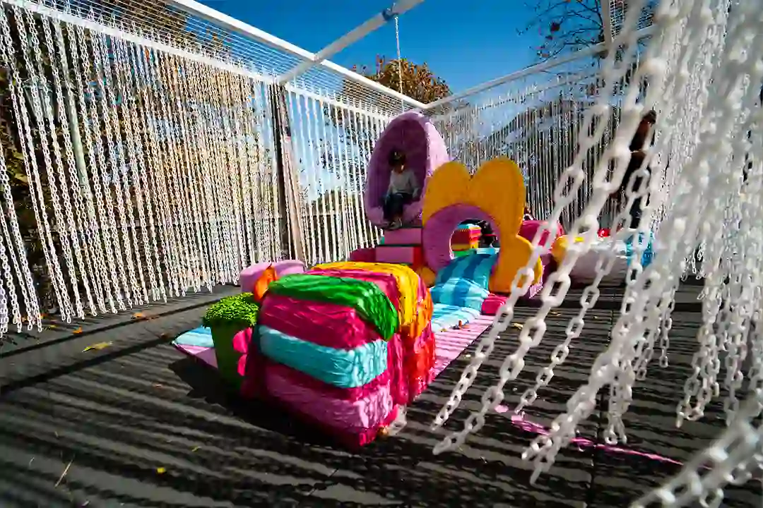 wild child outdoor colorful playground