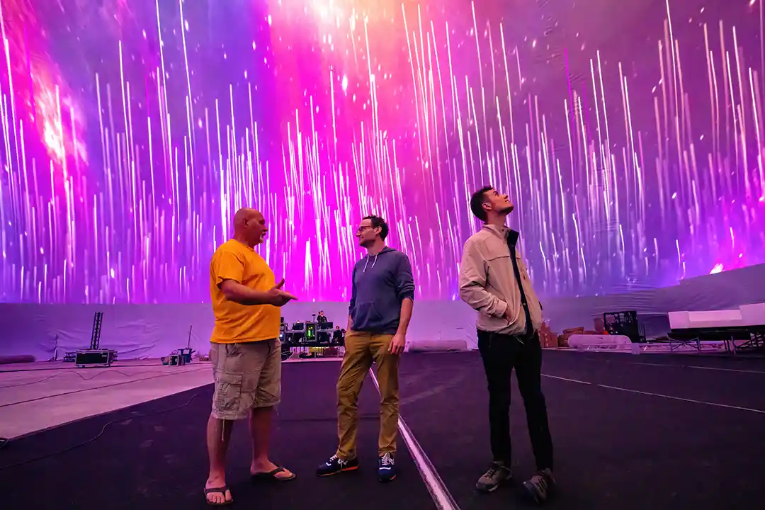 large dome projection project